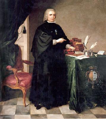 Antonio Carnicero Portrait of Pedro Rodreguez de Campomanes